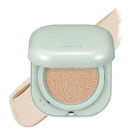 Laneige Neo Cushion Matte #21N 15 g x 2 คุชชั่นสูตรแมตต์ปกปิดฝ้าจุดด่างดำ รอยคล้ำใต้ตา และรูขุมขน กันน้ำ กันเหงื่อ มอบผิวสวยสมบูรณ์แบบยาวนาน 24 ชม